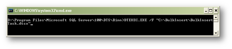 使用DTEXEC.EXE工具運行SSIS包-域名頻道IDC知識庫